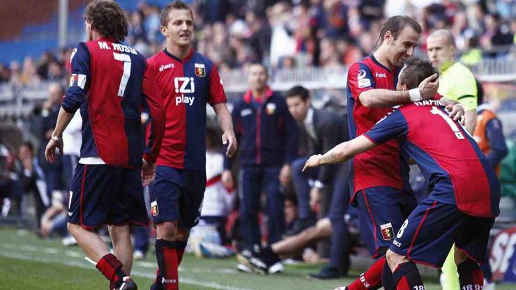 Foto di gruppo del Genoa