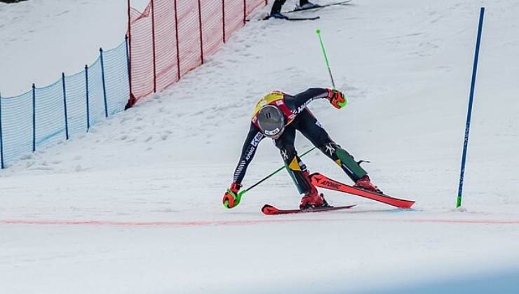 Lucas Pinheiro Braathen in azione