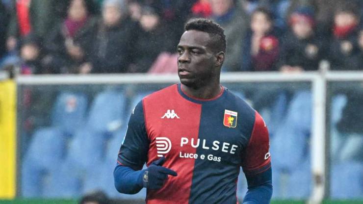 Mario Balotelli in azione