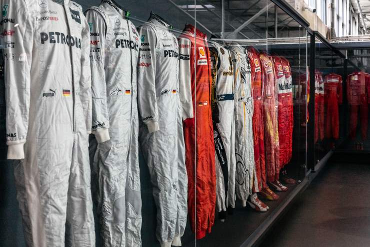 Tute da corsa di Michael Schumacher