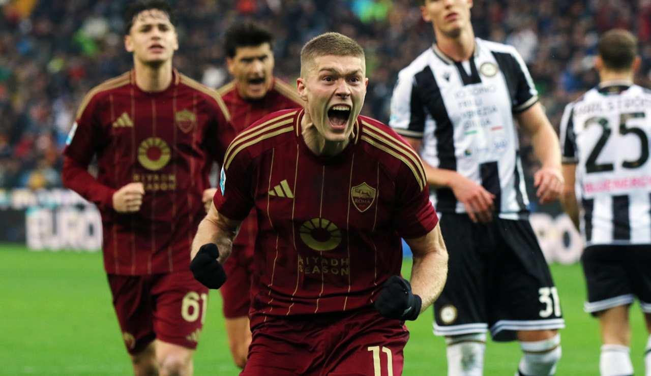 Esultanza della Roma