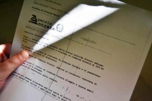 Lettera Agenzia delle Entrate